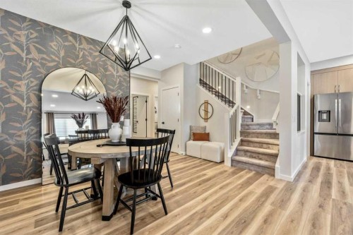 154 Osprey Hill Way Sw, Calgary, AB - Indoor Photo Showing Dining Room