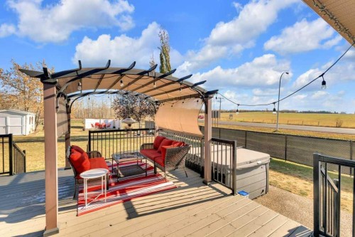 3905 39 Street Close, Ponoka, AB - Outdoor With Deck Patio Veranda With Exterior