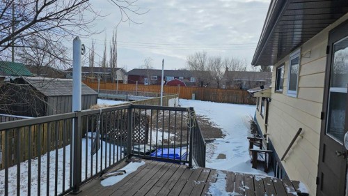 4618 Westminster Avenue, Coronation, AB - Outdoor With Deck Patio Veranda With Exterior
