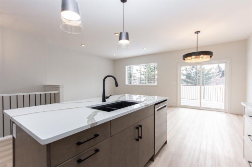 37 Terra Close, Red Deer, AB - Indoor Photo Showing Kitchen With Double Sink