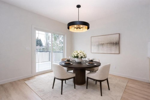 37 Terra Close, Red Deer, AB - Indoor Photo Showing Dining Room