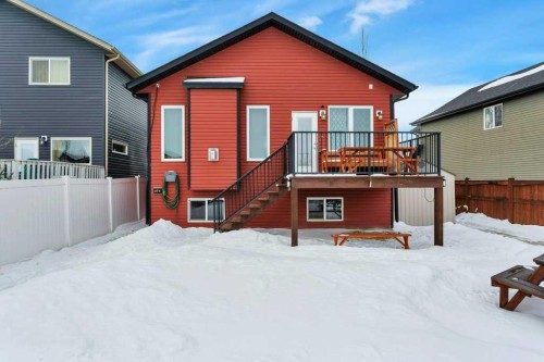 189 Van Slyke Way, Red Deer, AB - Outdoor With Deck Patio Veranda