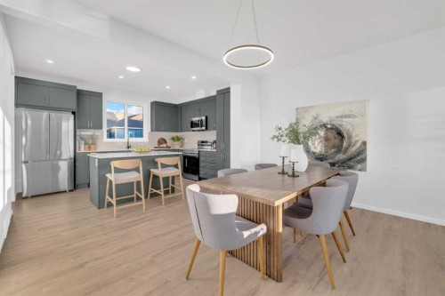 26 Yorkstone Terrace, Calgary, AB - Indoor Photo Showing Dining Room