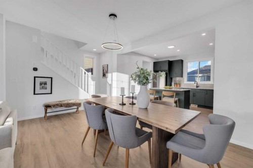 26 Yorkstone Terrace, Calgary, AB - Indoor Photo Showing Dining Room