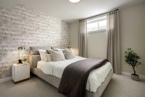 109 Belmont Path Sw, Calgary, AB - Indoor Photo Showing Bedroom