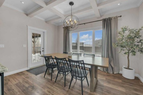 23 Bowman Circle, Sylvan Lake, AB - Indoor Photo Showing Dining Room