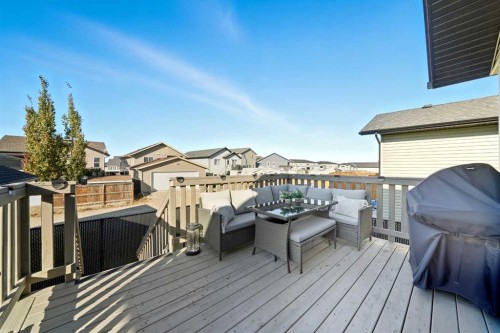 22 Mackenzie Ranch Way, Lacombe, AB - Outdoor With Deck Patio Veranda With Exterior