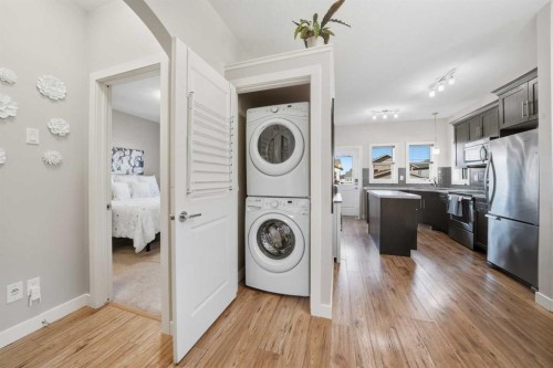 22 Mackenzie Ranch Way, Lacombe, AB - Indoor Photo Showing Laundry Room