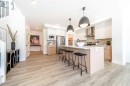 202 Sora Way Se, Calgary, AB  - Indoor Photo Showing Kitchen With Upgraded Kitchen 