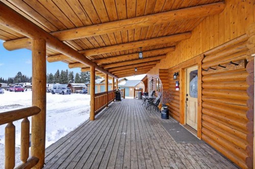 3-32460 Range Road 61, Rural Mountain View County, AB - Outdoor With Deck Patio Veranda