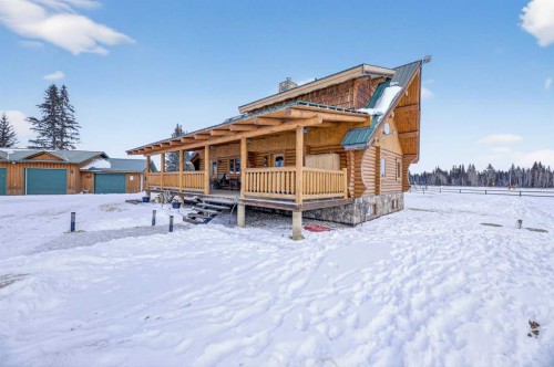 3-32460 Range Road 61, Rural Mountain View County, AB - Outdoor With Deck Patio Veranda