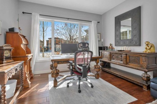 38 Overand Place, Red Deer, AB - Indoor Photo Showing Office