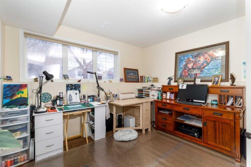 37 Regatta Way, Sylvan Lake, AB - Indoor Photo Showing Office