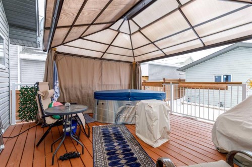 37 Regatta Way, Sylvan Lake, AB - Outdoor With Deck Patio Veranda With Exterior