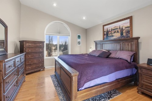 58 Lewis Close, Red Deer, AB - Indoor Photo Showing Bedroom