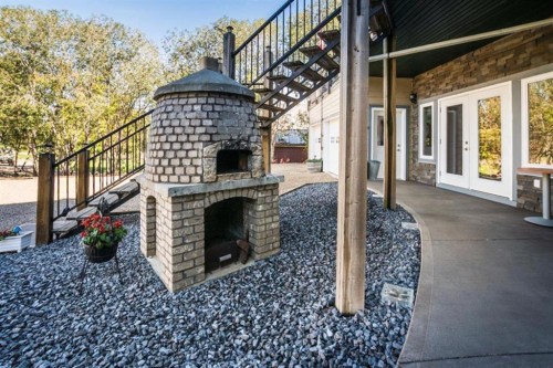 11 Aimie Avenue, White Sands, AB - Outdoor With Fireplace