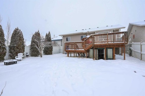 77 Duval Crescent, Red Deer, AB - Outdoor With Deck Patio Veranda