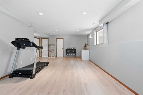 170 Kerr Close, Red Deer, AB - Indoor Photo Showing Gym Room