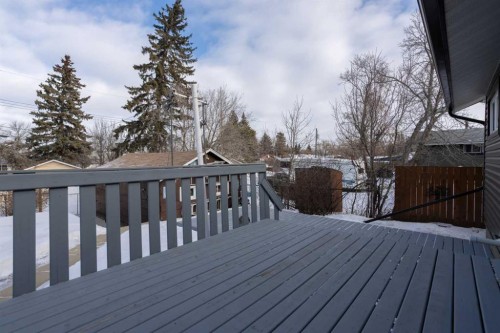 5218 53A Avenue, Camrose, AB - Outdoor With Deck Patio Veranda