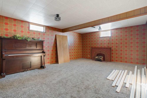 5316 55 Avenue, Viking, AB - Indoor Photo Showing Basement
