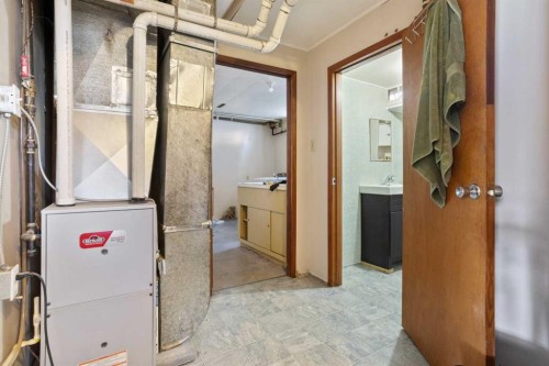 5316 55 Avenue, Viking, AB - Indoor Photo Showing Basement