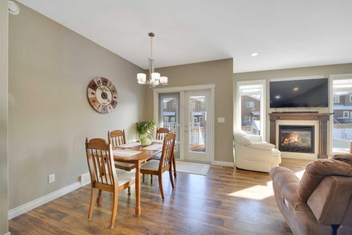 12 Rosse Place, Sylvan Lake, AB - Indoor With Fireplace