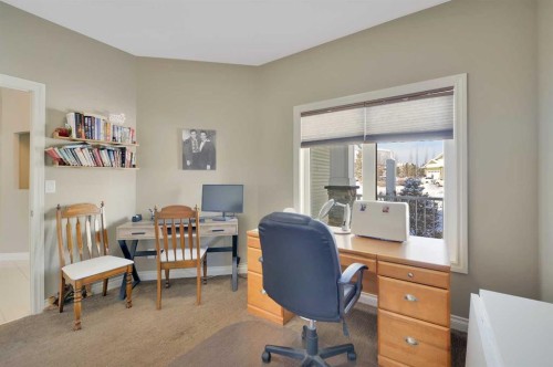 12 Rosse Place, Sylvan Lake, AB - Indoor Photo Showing Office