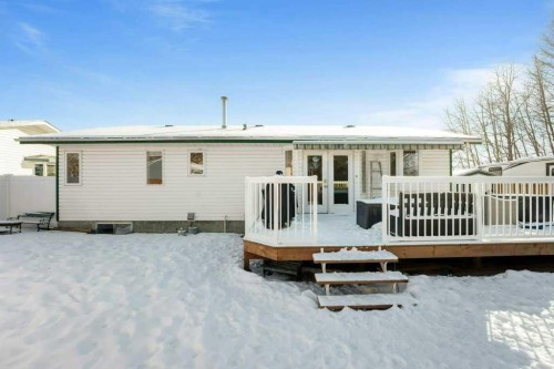 6418 55 Avenue, Ponoka, AB - Outdoor With Deck Patio Veranda