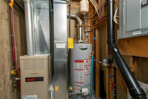 49-103 Addington Drive, Red Deer, AB - Indoor Photo Showing Basement