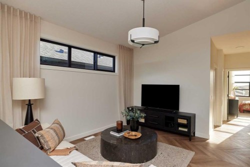 14 Blue Heron Row Se, Calgary, AB - Indoor Photo Showing Living Room