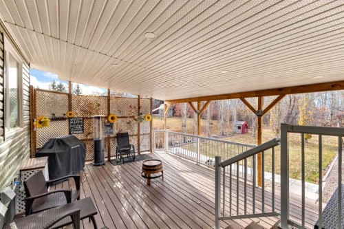 602 Partridge Drive, Pelican Point, AB - Outdoor With Deck Patio Veranda With Exterior