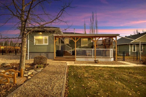 602 Partridge Drive, Pelican Point, AB - Outdoor With Deck Patio Veranda