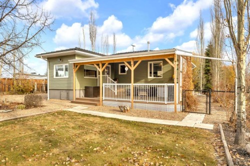 602 Partridge Drive, Pelican Point, AB - Outdoor With Deck Patio Veranda