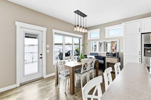 19 Vanveller Way, Sylvan Lake, AB - Indoor Photo Showing Dining Room