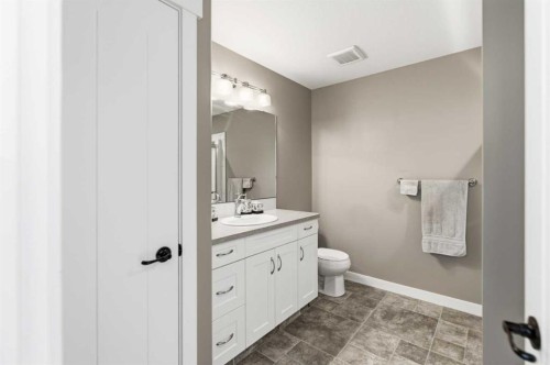 19 Vanveller Way, Sylvan Lake, AB - Indoor Photo Showing Bathroom