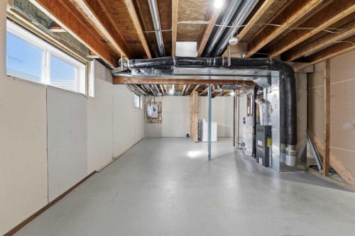 25 Winston Place, Blackfalds, AB - Indoor Photo Showing Basement