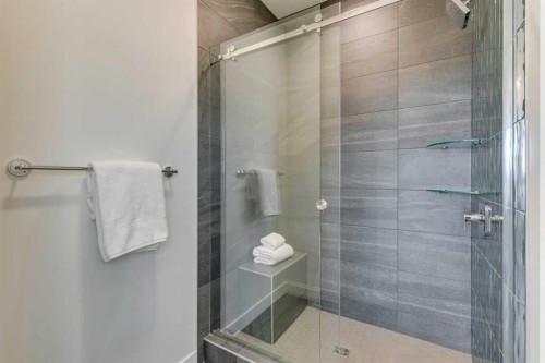 56 Dawson Wharf Mount, Chestermere, AB - Indoor Photo Showing Bathroom