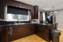 5402 52 Street, Bashaw, AB  - Indoor Photo Showing Kitchen With Double Sink 
