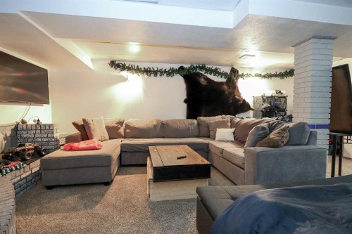 49 Overdown Drive, Red Deer, AB - Indoor Photo Showing Living Room