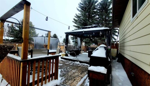 2 Westheights Drive, Didsbury, AB - Outdoor With Deck Patio Veranda With Exterior