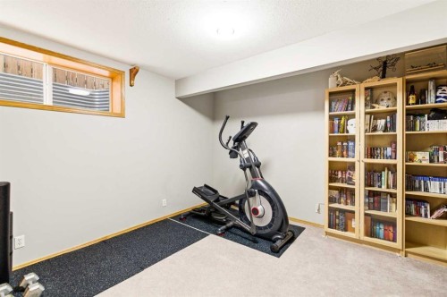 71 Kind Close, Red Deer, AB - Indoor Photo Showing Gym Room