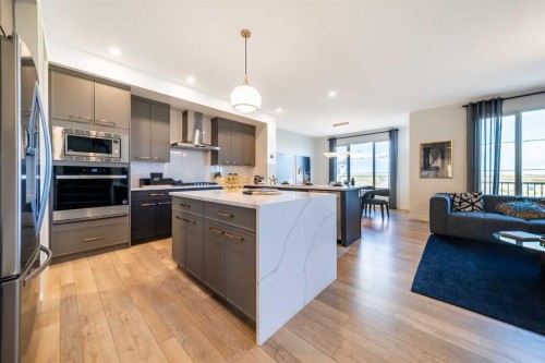 436 Bridgeport Glen, Chestermere, AB - Indoor Photo Showing Kitchen