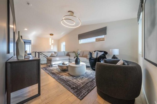 436 Bridgeport Glen, Chestermere, AB - Indoor Photo Showing Living Room