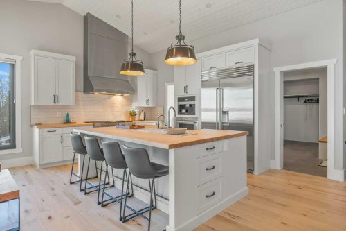 371 Last Chance Way, Norglenwold, AB - Indoor Photo Showing Kitchen With Upgraded Kitchen