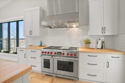 371 Last Chance Way, Norglenwold, AB - Indoor Photo Showing Kitchen With Upgraded Kitchen