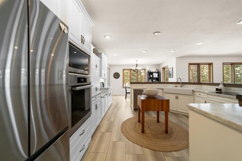 45217 Range Road 202, Rural Camrose County, AB - Indoor Photo Showing Kitchen With Upgraded Kitchen