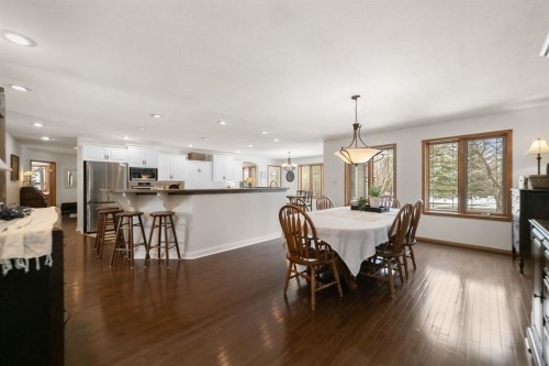 45217 Range Road 202, Rural Camrose County, AB - Indoor Photo Showing Dining Room