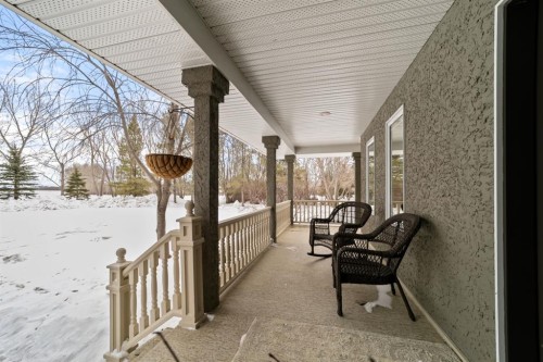 45217 Range Road 202, Rural Camrose County, AB - Outdoor With Deck Patio Veranda With Exterior