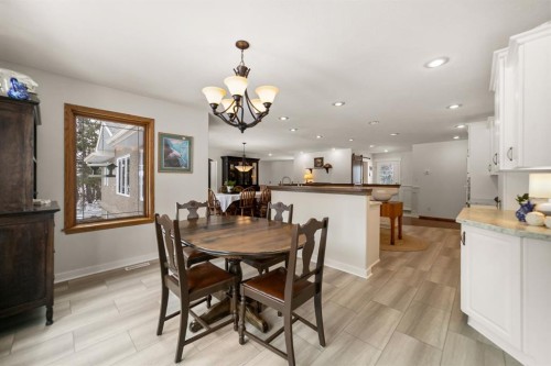 45217 Range Road 202, Rural Camrose County, AB - Indoor Photo Showing Dining Room