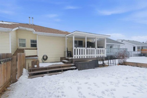 69 Willow Springs Crescent, Sylvan Lake, AB - Outdoor With Deck Patio Veranda
